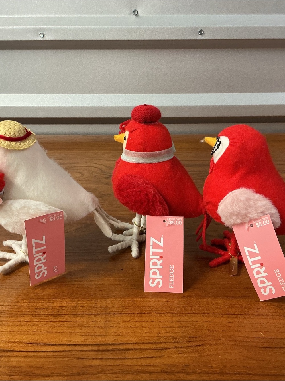 2023 Spritz Featherly Friends Valentines Figures Lot Of 3A Fledge Jet Aerial - Picture 4 of 6